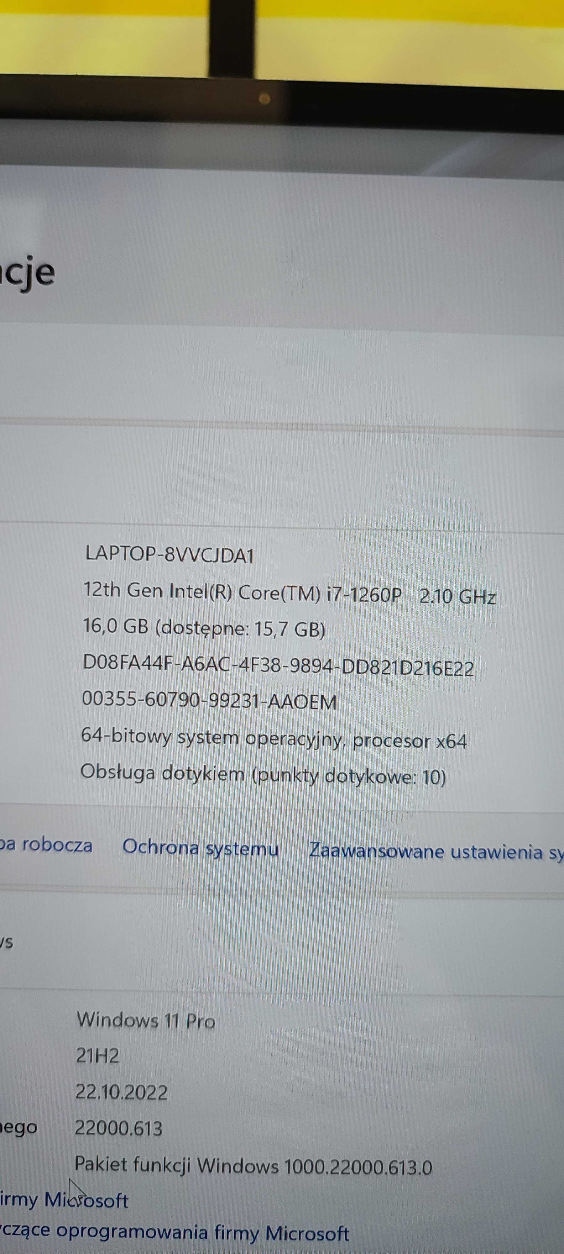 6307/22 Laptop Huawei Matebook X Pro +NOWY KOMPLET GWARANCJA