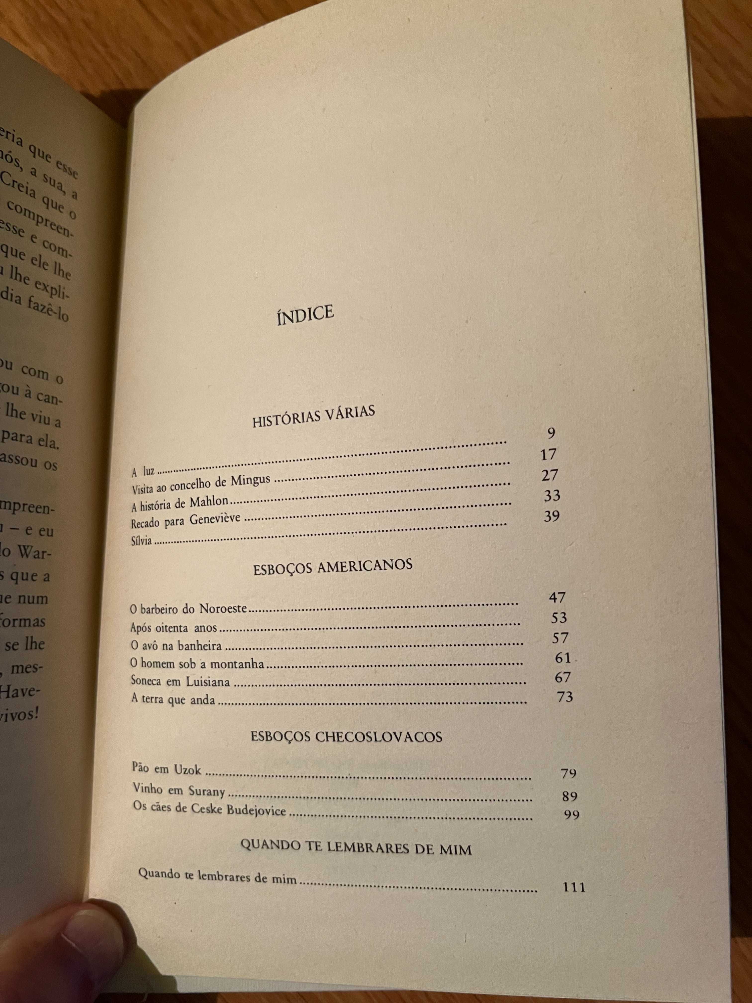QUANDO TE LEMBRARES DE MIM     Erskine Caldwell     portes incluídos