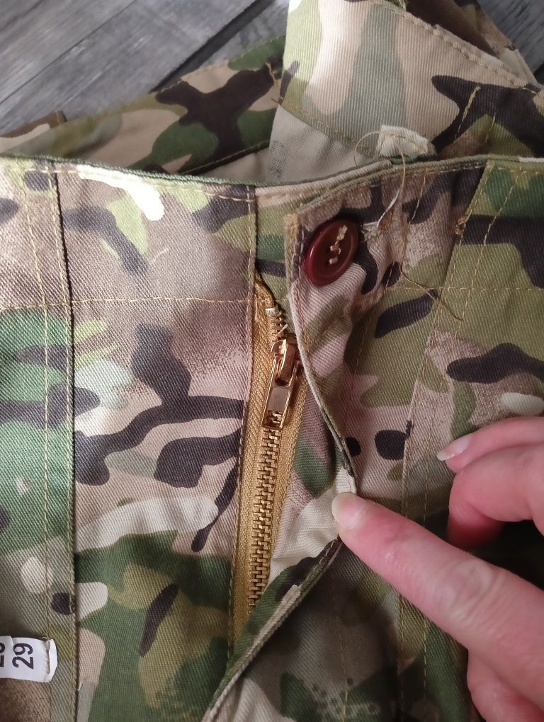 Spodnie moro Kombat, spodnie militarne wojskowe, bojówki, r. M/L