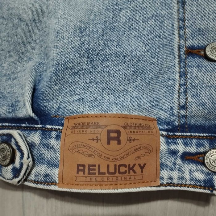 Жіноча джинсова куртка женская куртка розмір S Relucky
