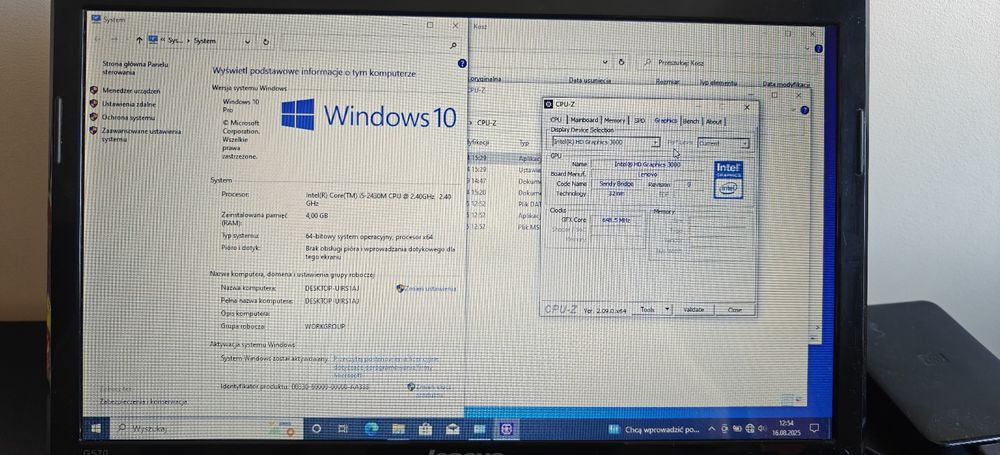 Laptop Lenovo G570 Intel I5/ 500/4GB