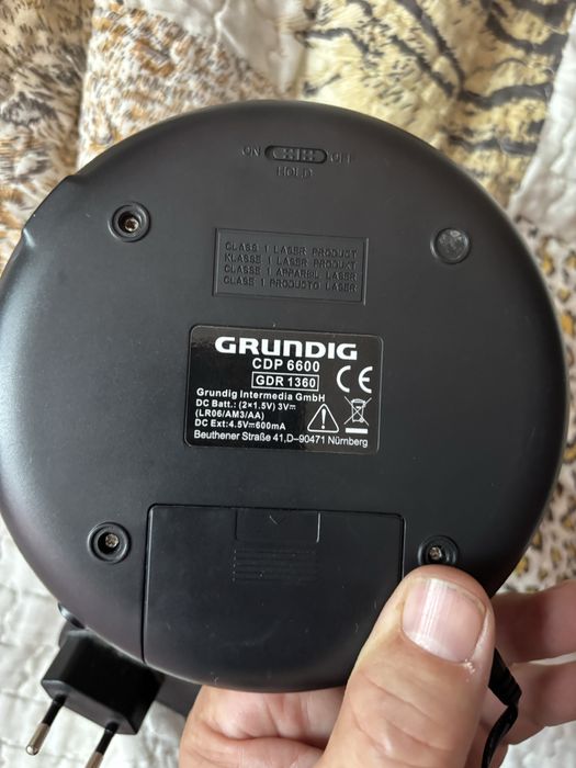 Walkmen odtwarzacz cd przenosny GrundingCDP6600