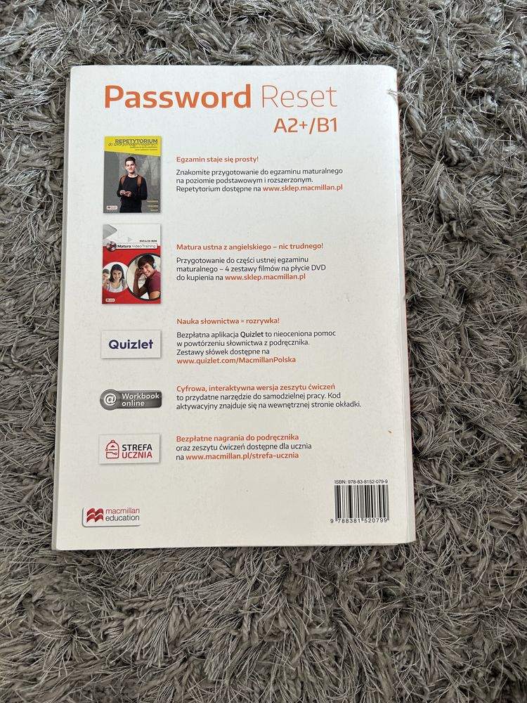 Password reset workbook A2+/B1 macmillan education