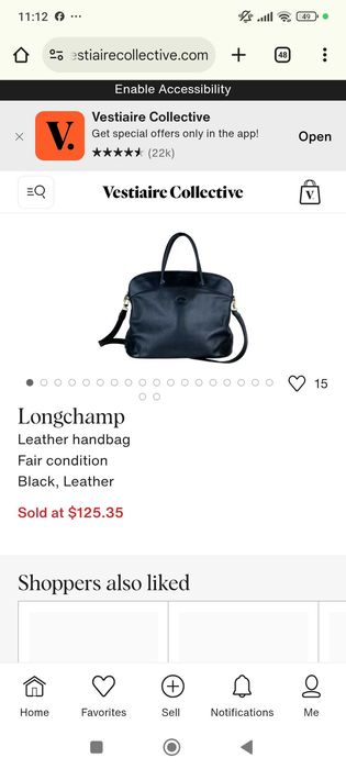 Сумка handbag  Longchamp