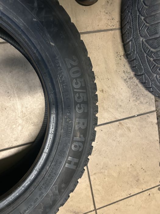 Opony zimowe semperit 205/55r16 7 mm