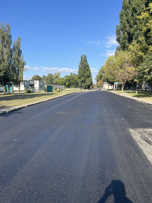 Асфальтування, асфальтирование, дорожні роботи