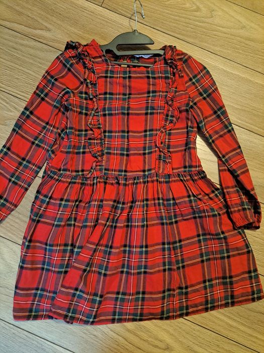 Sukienka H&M  r. 134, dla dziewczynki świąteczna