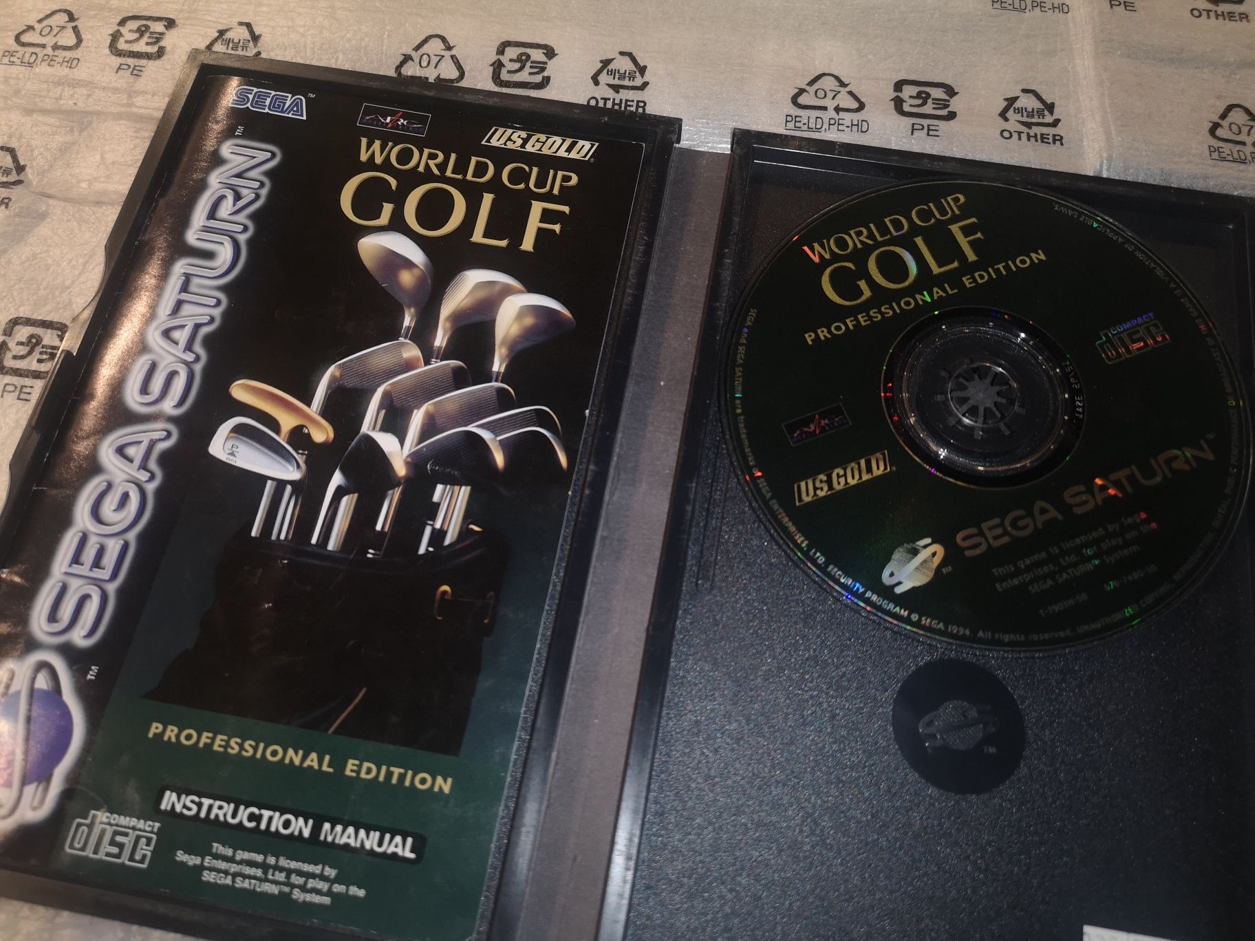 World Cup Golf SEGA SATURN gra ANG (komplet) kioskzgrami Ursus