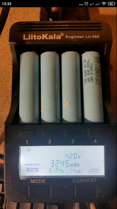 Аккумуляторы 18650 Samsung LG Panasonic 3200маЧ  Li-ion INR