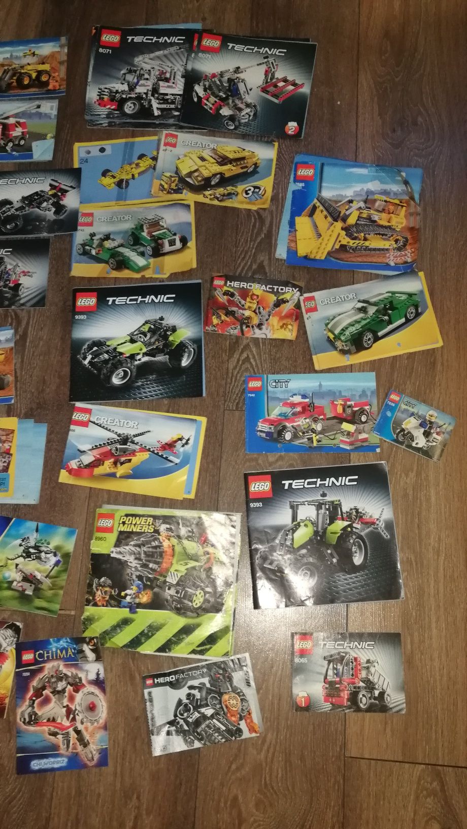 Klocki lego CITY i TECHNIC