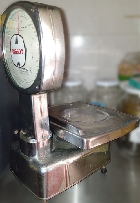 Balança Analógica Comercial Inox Vintage - TISSOT