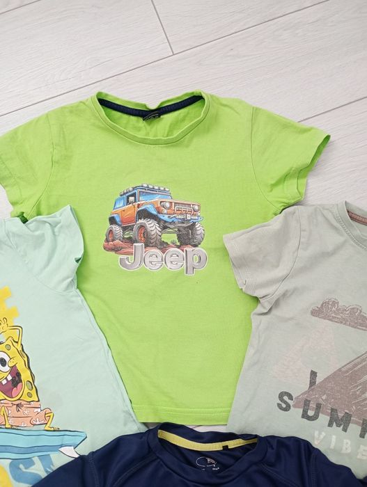 T-shirt 4 szt. dla chłopca r. 110