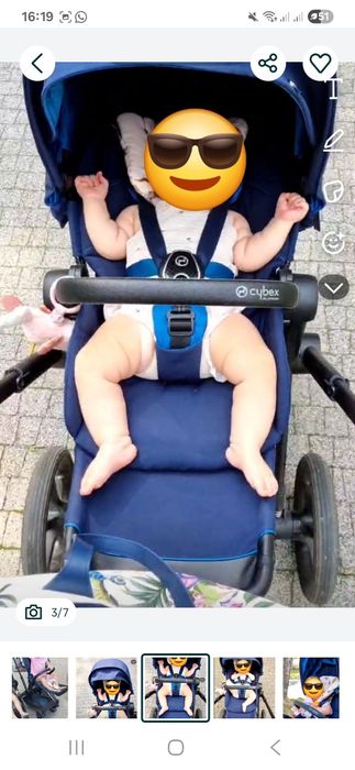 Cybex Priam 2.0 Deep blue