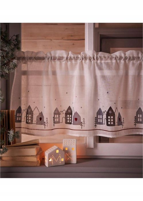 B.P.C zazdrostka z motywem domków 120x33 cm/2.