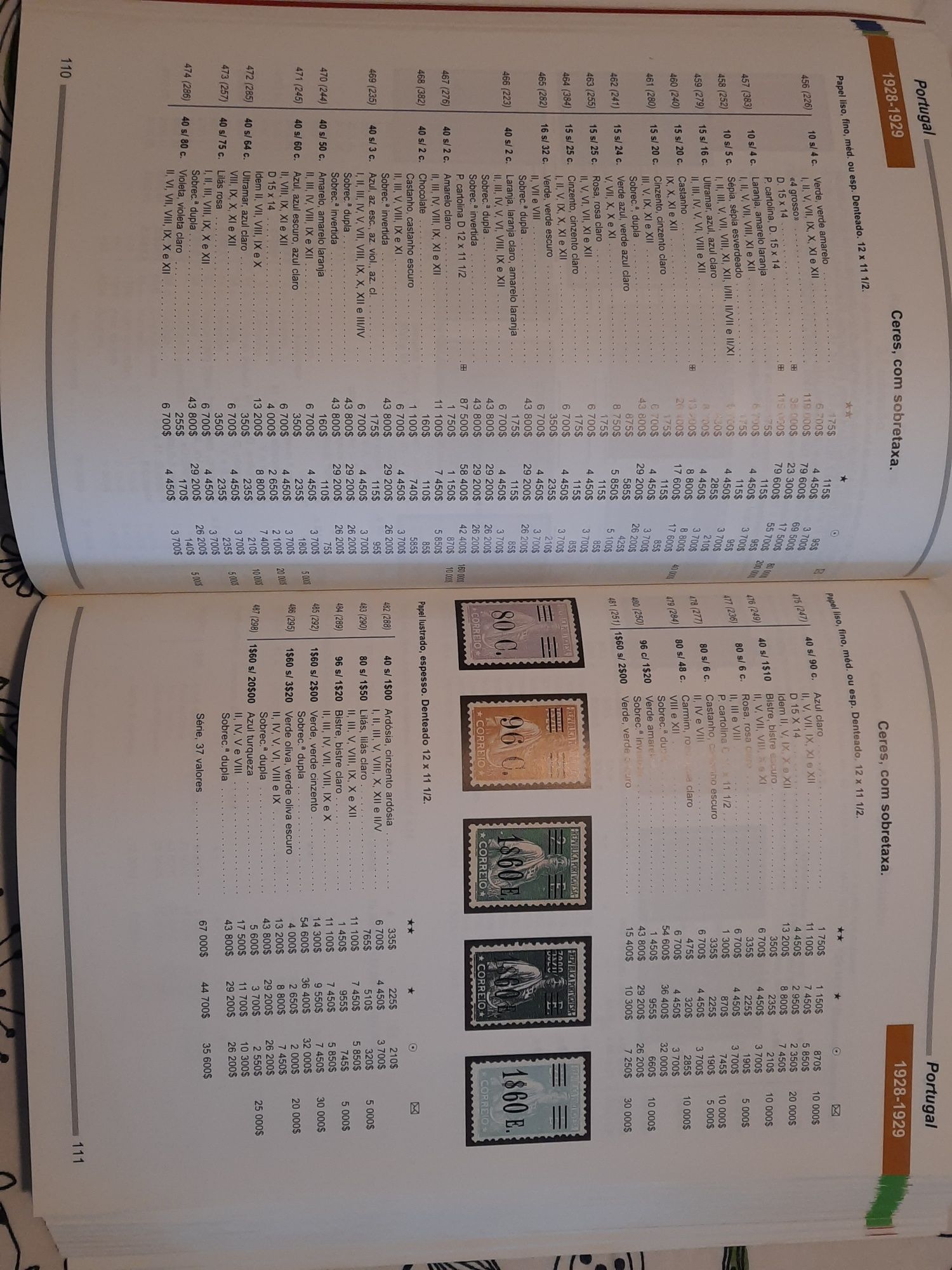 Catálogos selos postais "Afinsa" 1990/95
