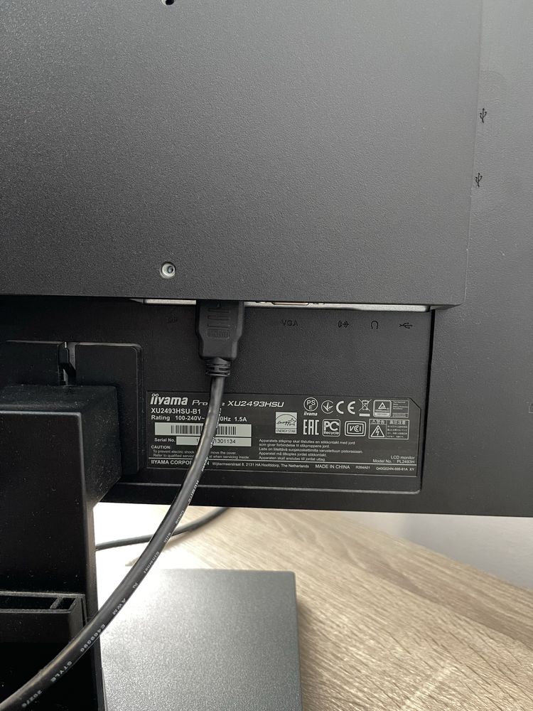 Монітор Iiyama 23,8ʼʼ ProLite XU2493HSU
