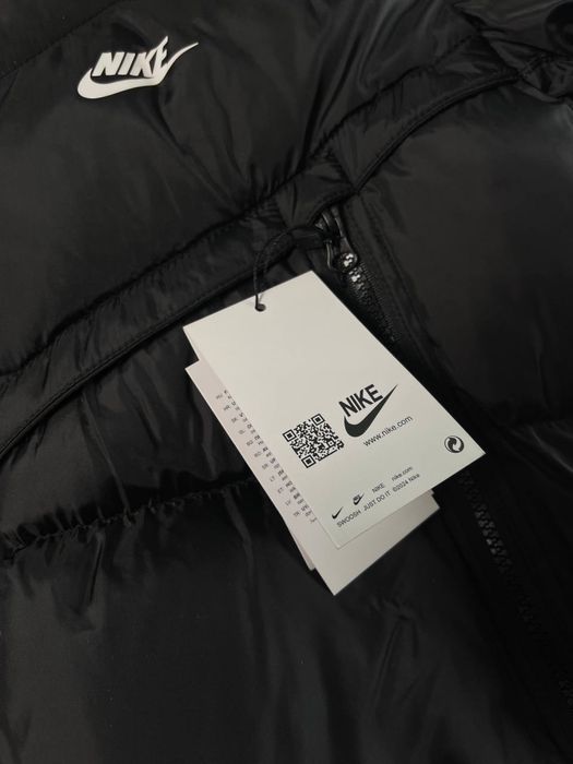 Куртка Nike зимова чоловіча чорна-хакі