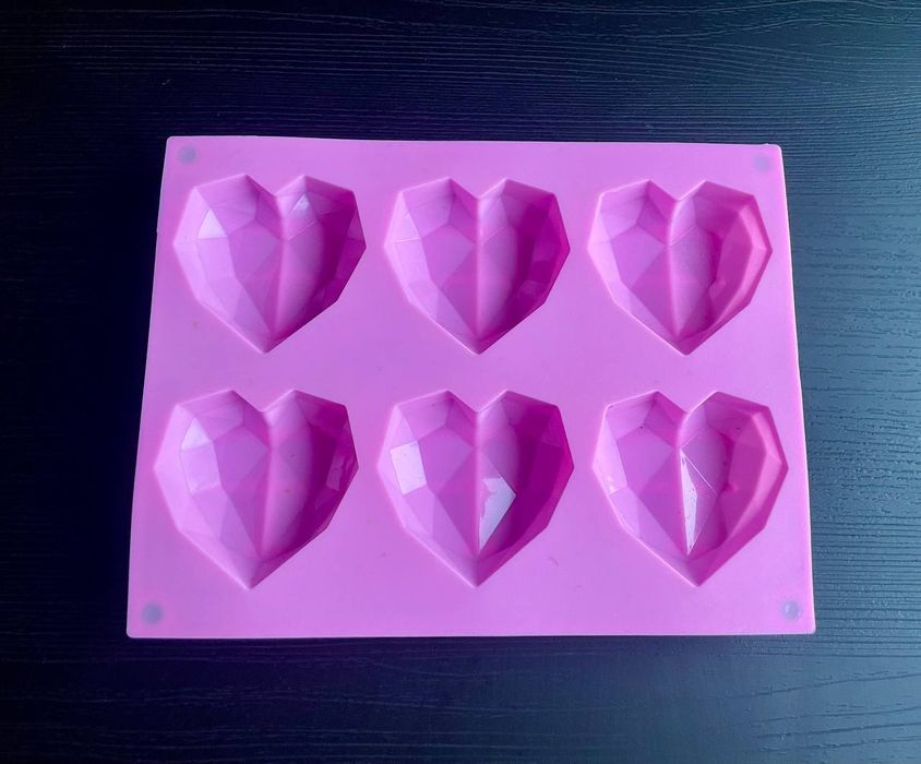 Формочка в вигляді сердець