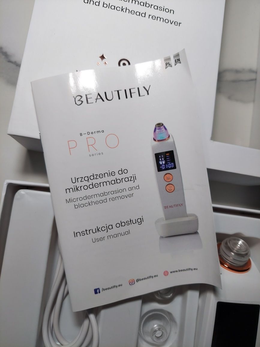 Beautifly B-Derma PRO urządzenie do mikrodermabrazji