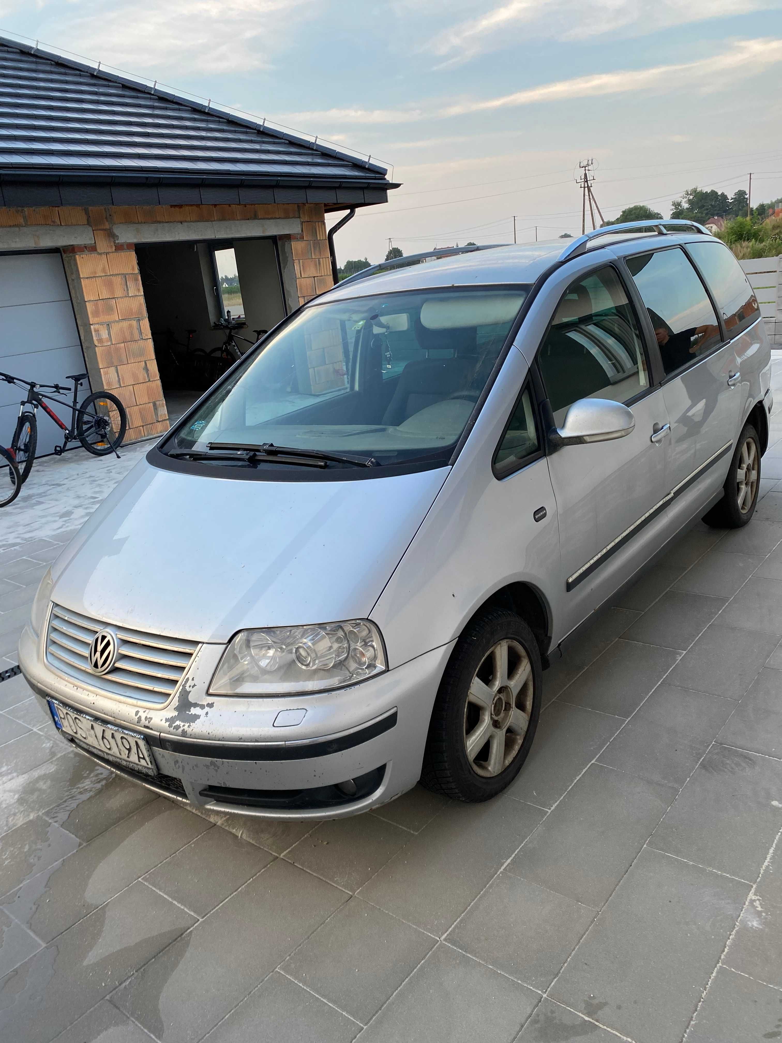Volkswagen Sharan 2008 rok ubezpieczenie do 05 2026 hak 1.9 TDI