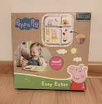 Talerzyk Koziol Easy Eater z podziałką i kostką losującą Świnka Peppa
