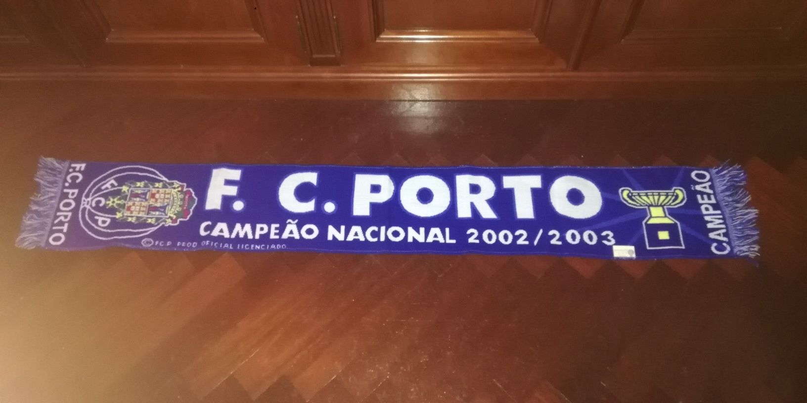 Cachecol do FCPorto campeão 2002