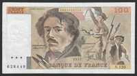 Francja 100 franków 1987 - Delacroix