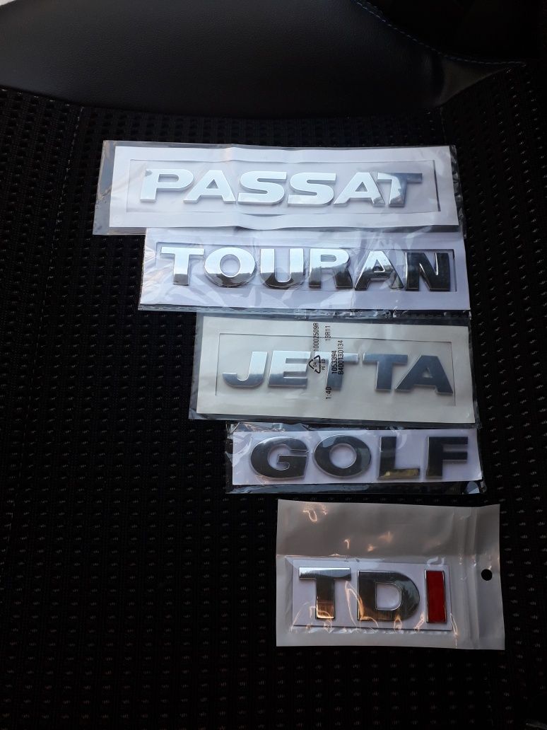 Надпись емблема знак Volksawgen Passat Golf Jetta Touran Пассат
