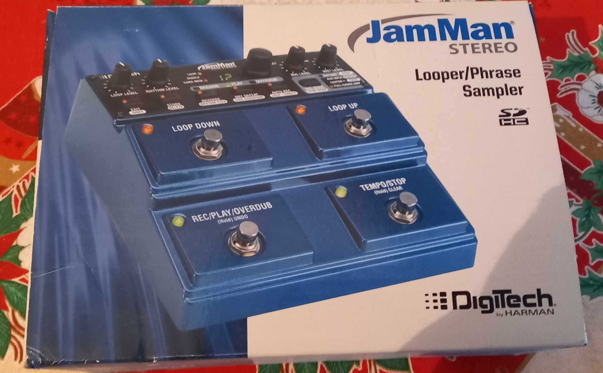 Digitech Jamman Looper Loop Pedal stereo