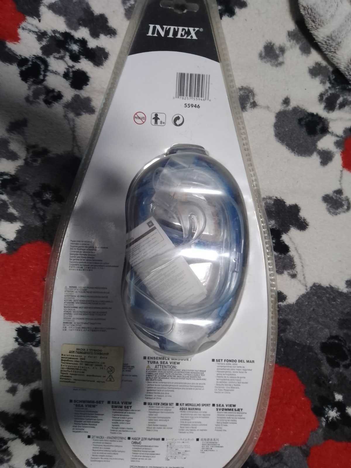 Маска с трубкой 8+ INTEX