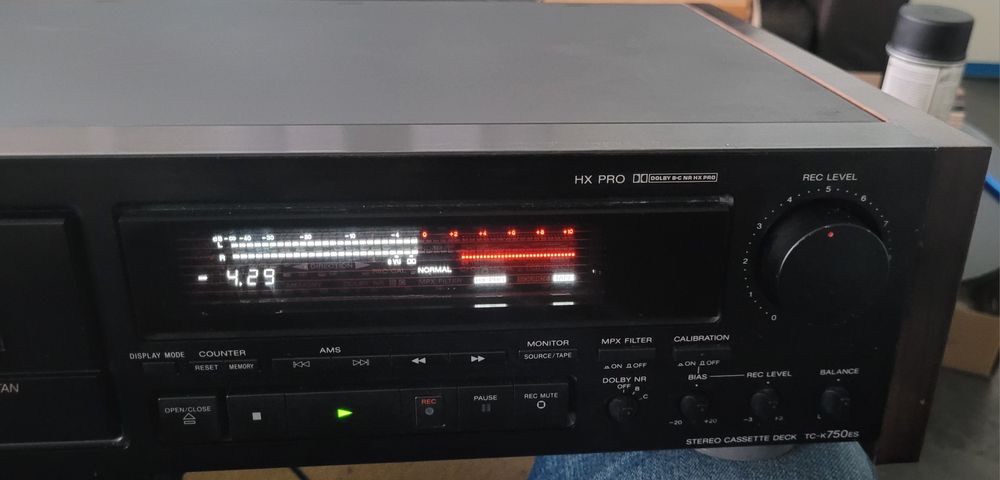 Sony TC K750ES magnetofon po pełny serwisie