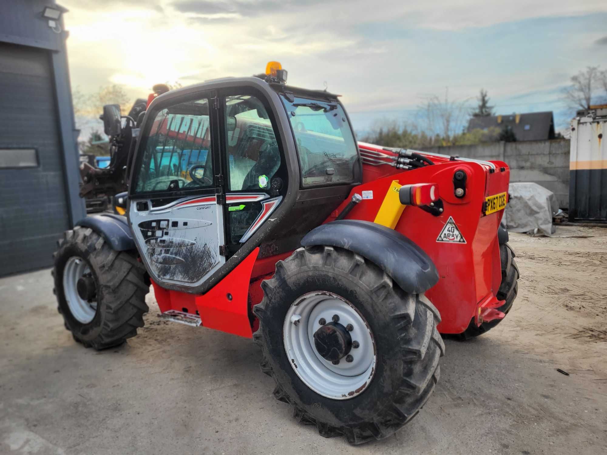 Ładowarka teleskopowa Manitou 732 rok 2017