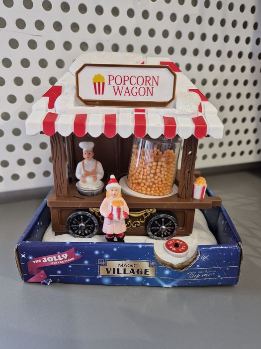 Miasteczko świąteczne  z popkornem