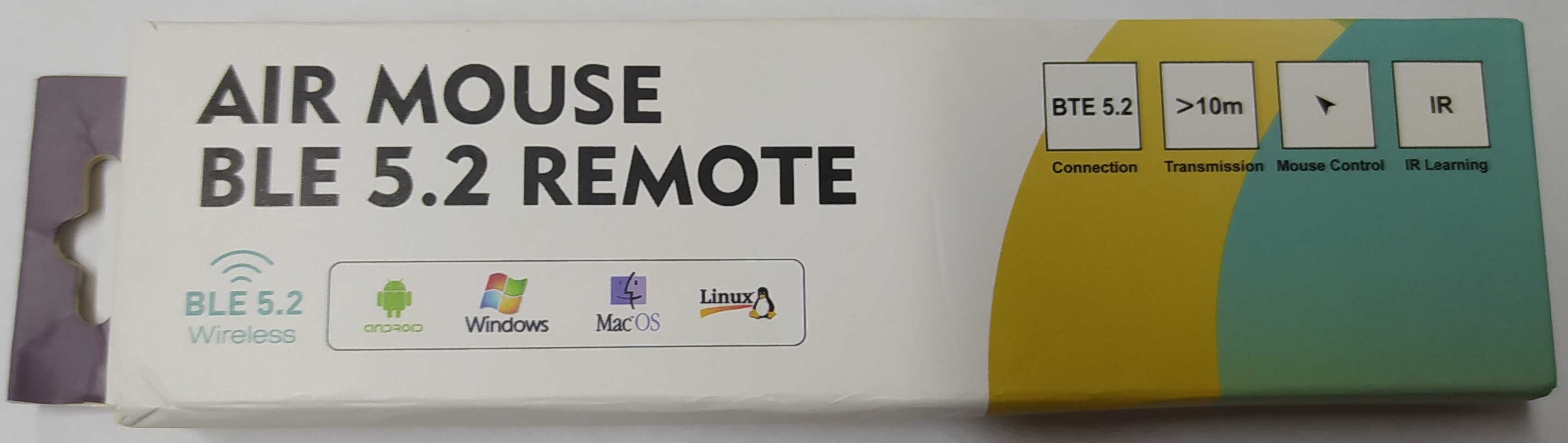 Пульт для Android приставок Air Mouse BLE 5.2 REMOTE Bluetooth