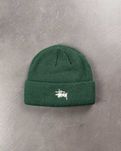 Шапка STUSSY Basic Cuff Beanie Dark Green