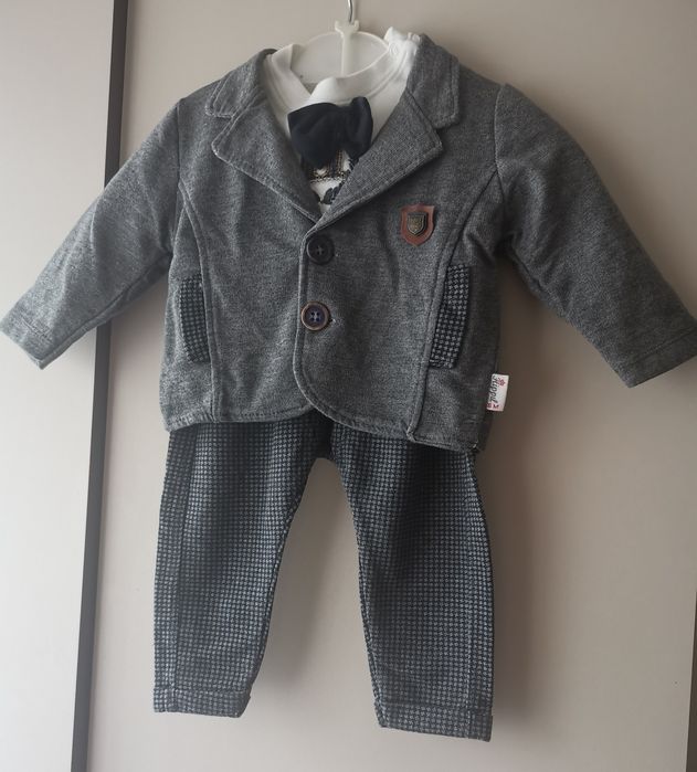 Komplet dla chłopca  6 M do chrztu lub inne okazje