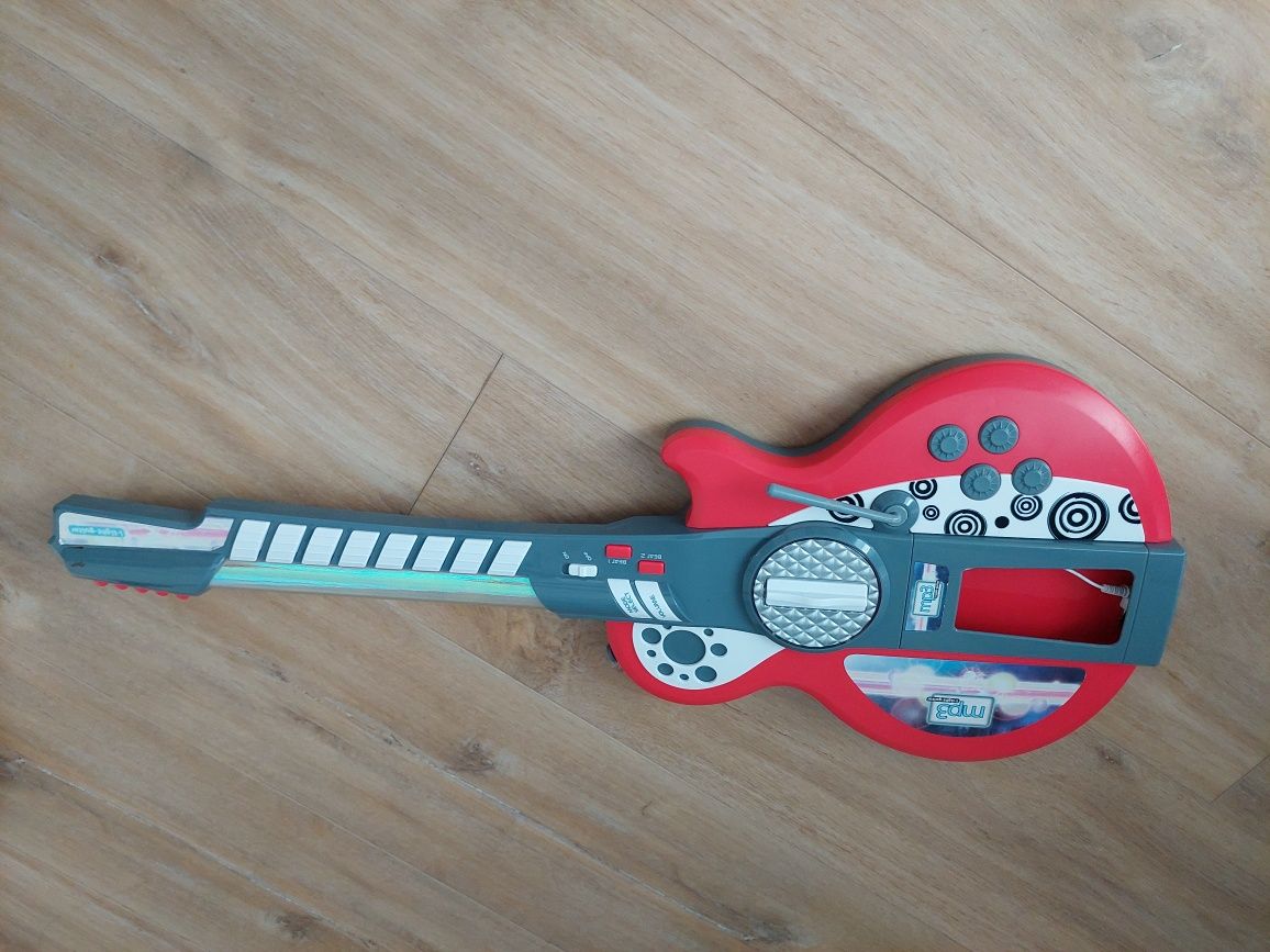 Gitara elektryczna zabawka z wejsciem MP3
