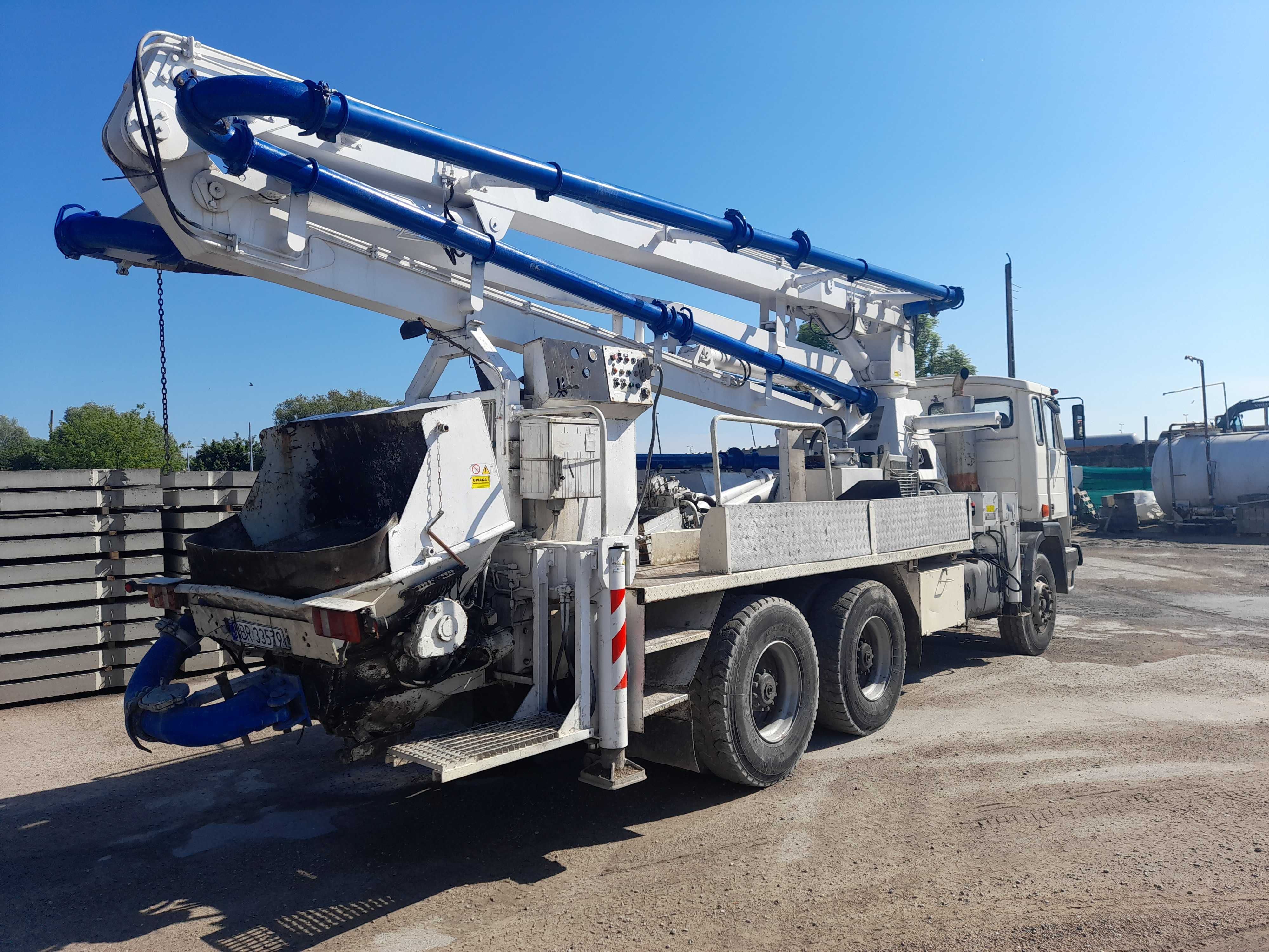 Jelcz pompa do betonu 25m