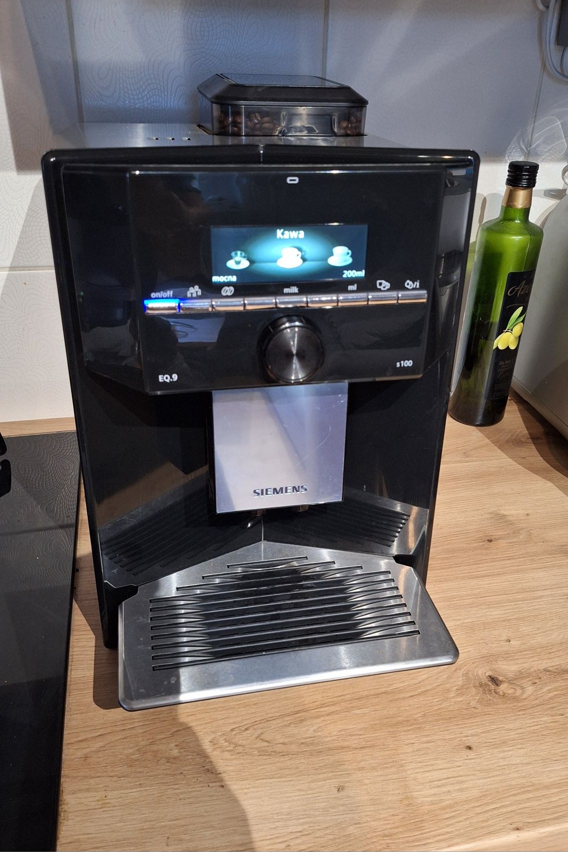 Ekspres do Kawy Siemens eq9 s100 PL MENU Kawiarka