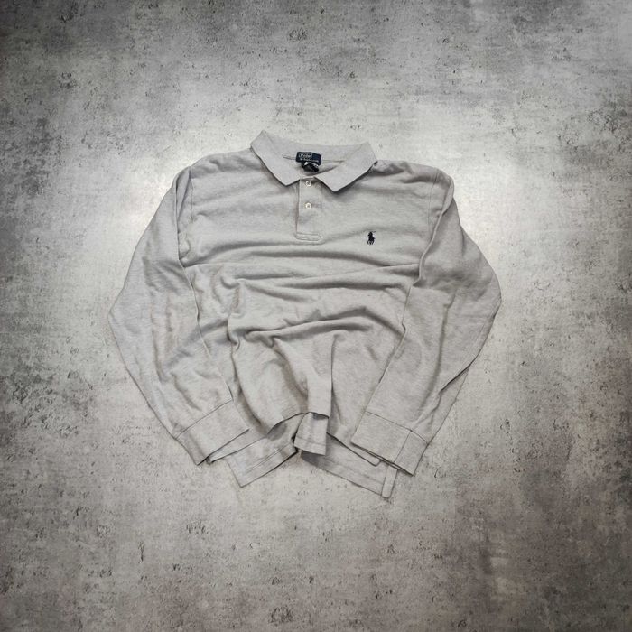 MĘSKA Koszulka Polo PREMIUM Elegancka Długi Rękaw Polo RALPH Lauren