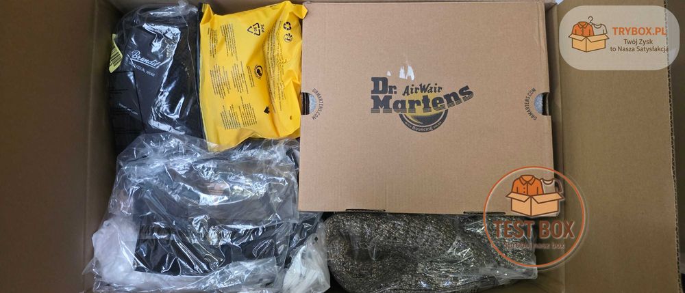 Box pełen markowych ubrań Guess, Nike, Hilfiger, Calvin Klein 90% NOWE