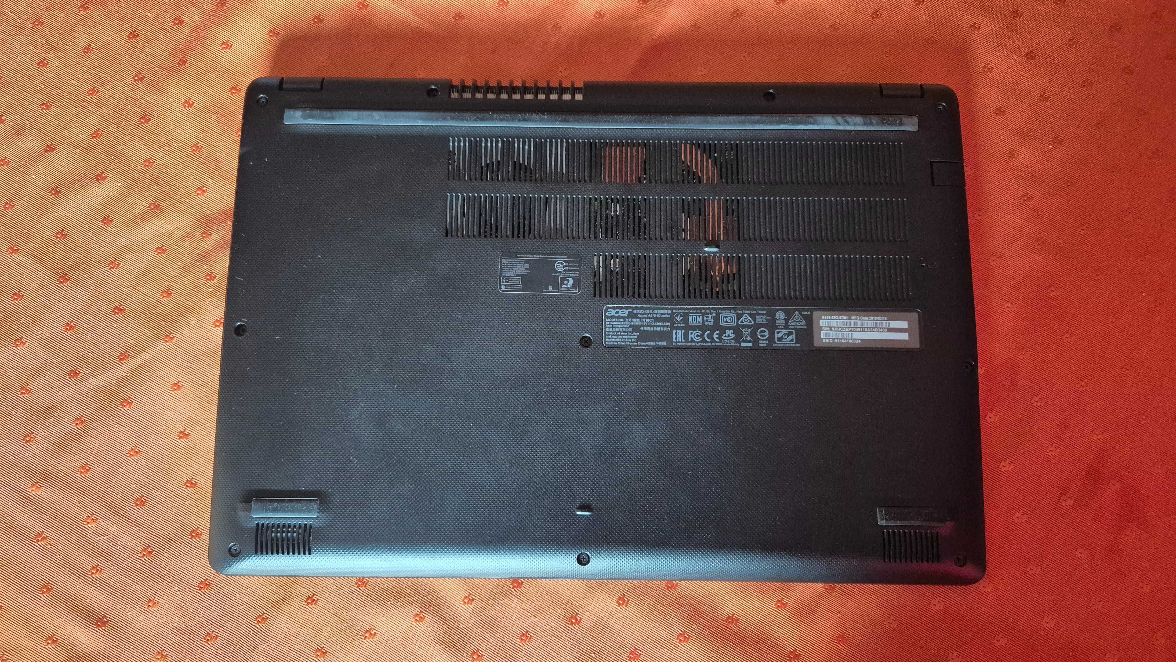 Laptop Acer Aspire 5 i5-8265U/16GB/512/Win10 MX250 A515-52G