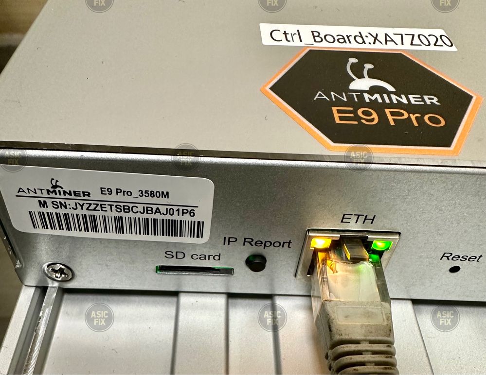 Asic Асик Bitmain E9 pro 3680mh ETC
