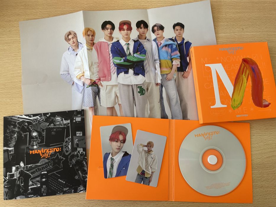 Enhypen album - Manifesto Engene ver.