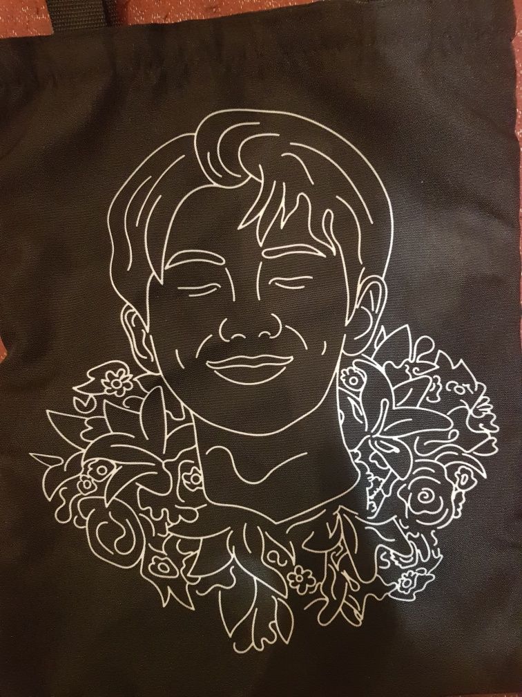 Torba tote bag BTS Namjoon kpop z akcji charytatywnej kpopowo