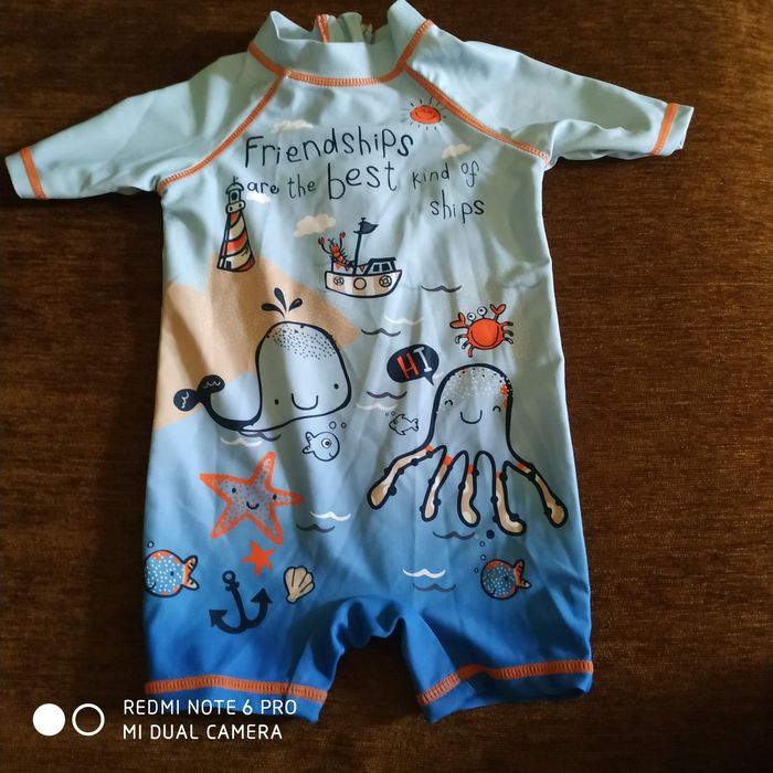 Купальный комбез для новорожденных