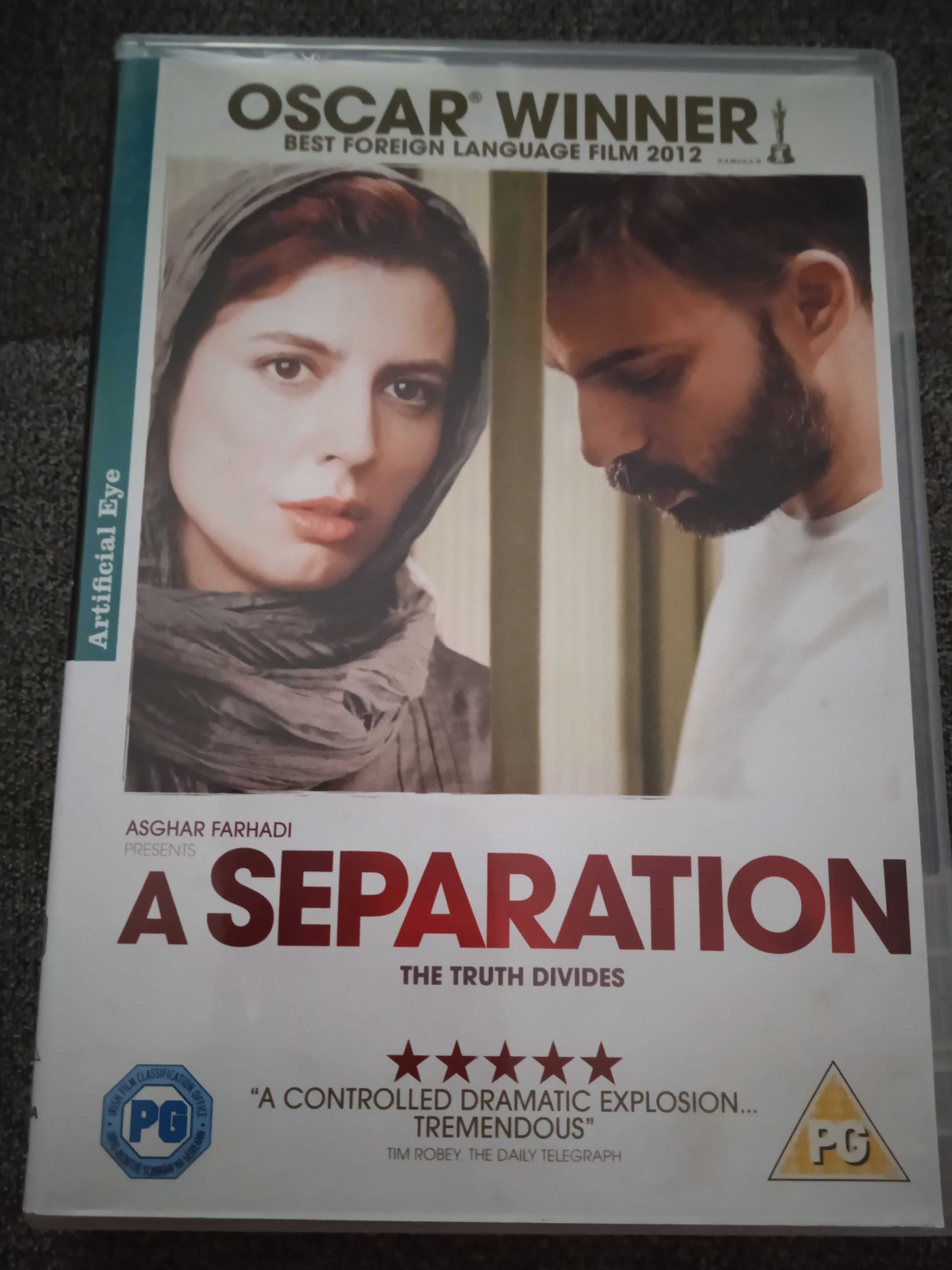 A Separation DVD film irański zwycięzca Oscara Farhadi