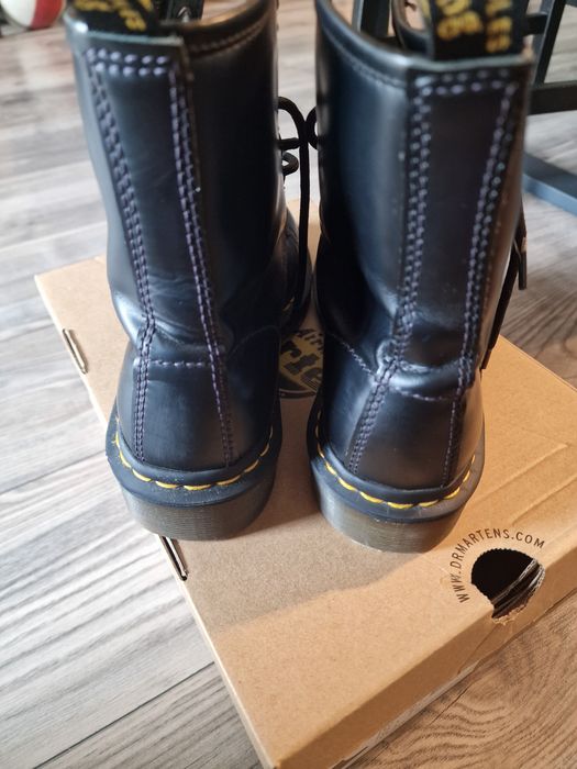 Dr. Martens 1460 Greasy Black – Rozmiar 38