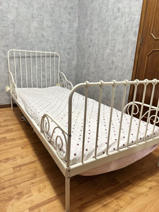 Cama de Solteiro extensivel BRANCA