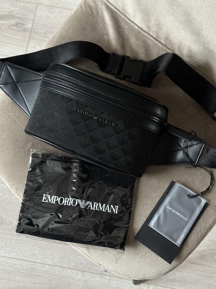 Сумка бананка Emporio Armani ОРИГІНАЛ